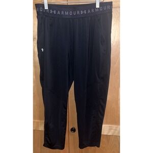 Under Armour Heat Gear Mens Black Joggers Size M